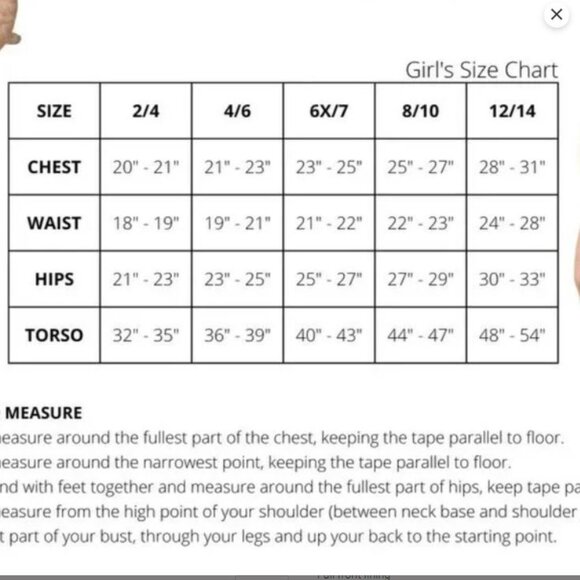 DanzNMotion * Gold Blossom Leotard * Child 12-14 - Picture 10 of 10